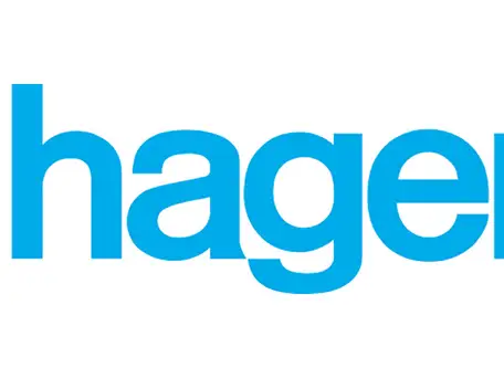 Hager Logo – Lösungen für Energieverteilung und Gebäudetechnik