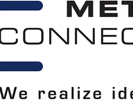 Metz Connect Logo – Verbindungstechnik für Daten- und Stromübertragung